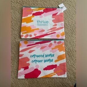 NWT makeup bags